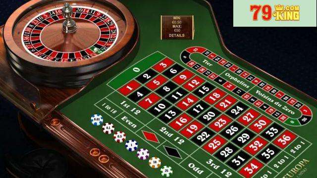 Hệ thống thưởng hấp dẫn khi chơi Roulette 79king
